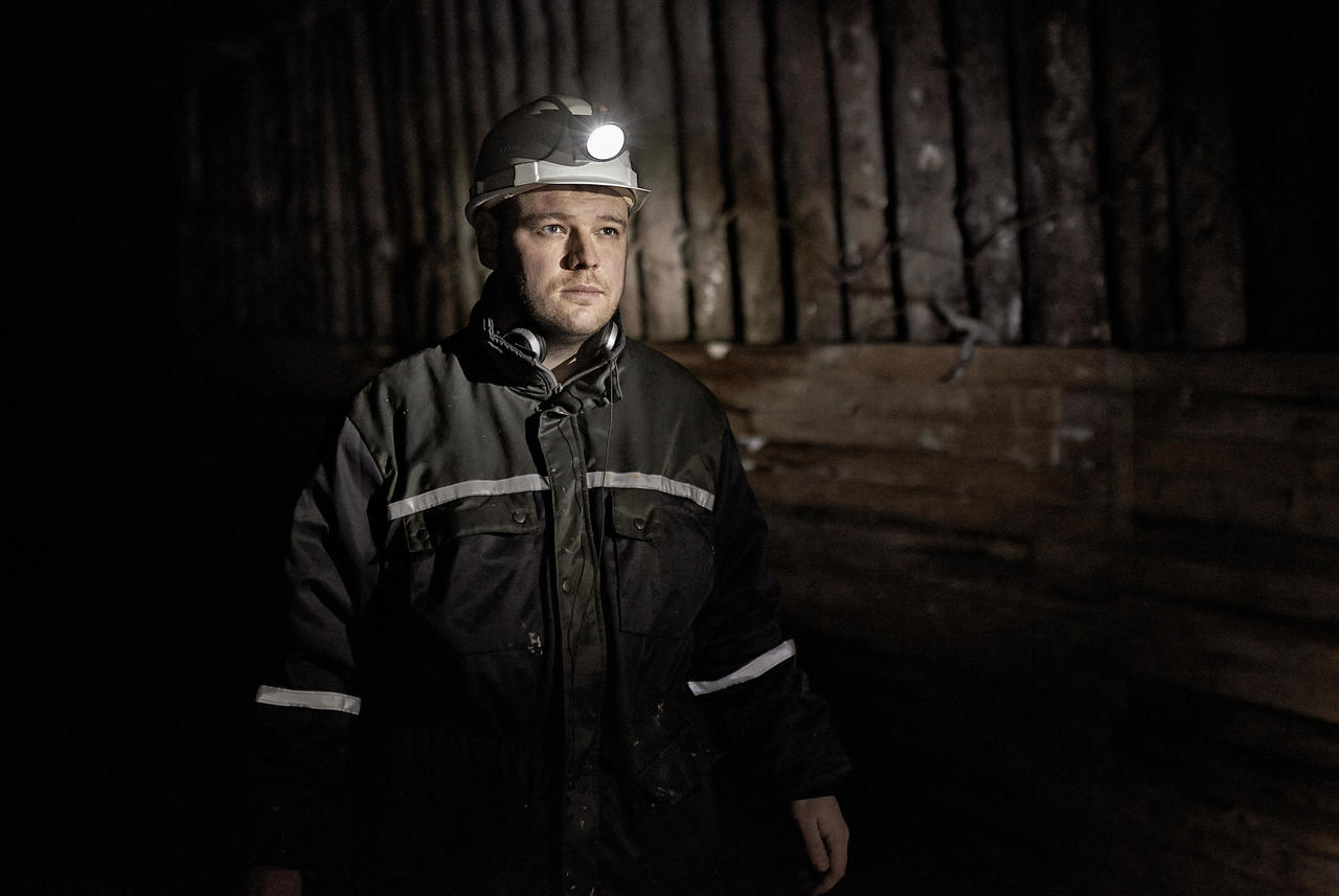 “Miner” an exhibition of photographs by Kaupo Kikkas