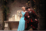Gilda -  Angelika Mikk, Rigoletto - Rauno Elp G. Verdi Rigoletto Rahvusooper Estonia. Lavastaja Neeme Kuningas. Foto: Harri Rospu