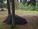 camping at Rae lake