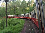 toy train to Shimla