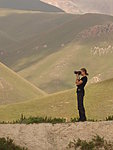 Kõrgõzstanis (Krõõbi tehtud pilt)