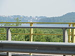 Viljandi visible over the bridge