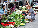 in the market