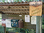 postboxes in Tuderma village