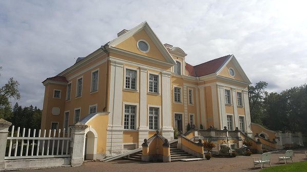 The current manor house at Palmse