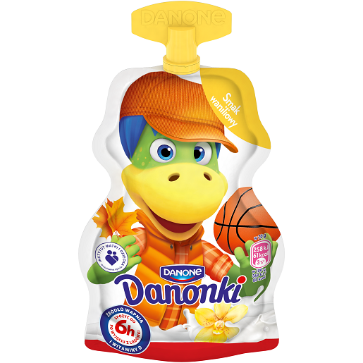 Jogurts ar vaniļas garšu, kalciju un D vitamīnu