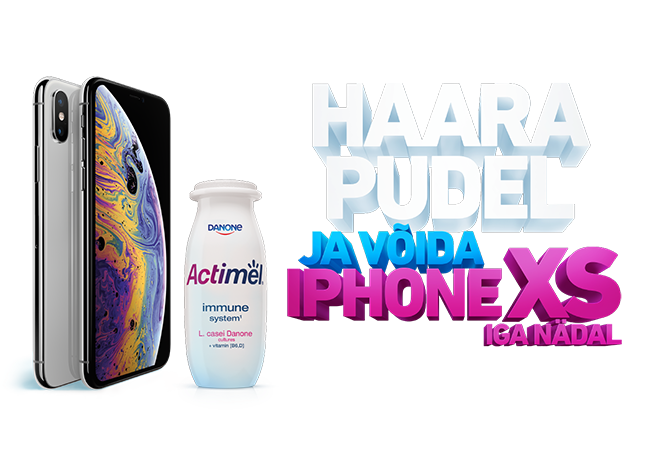 Osta Actimeli ja võida iPhone XS iga nädal!