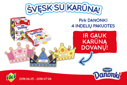 Švęskite mindaugo karūnavimo dieną su karūna!