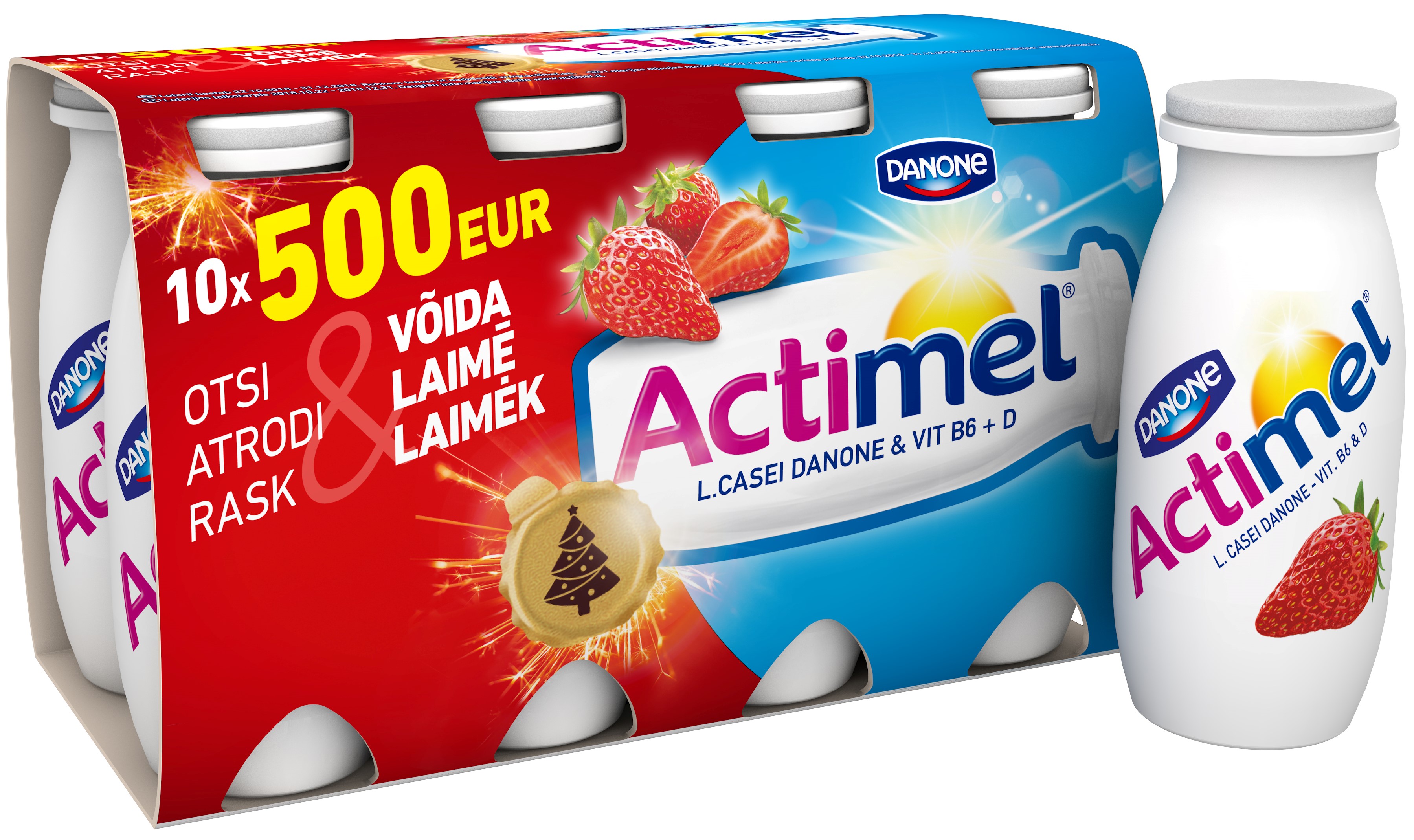 Zemeņu jogurta dzēriens