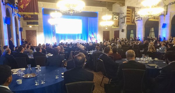 Cleveron's delegation attending the Baltic-USA Business Forum