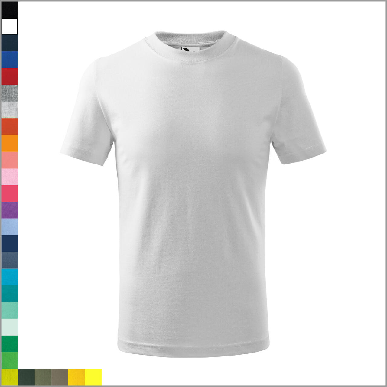 BASIC KIDS laste puuvillane t-särk BASIC KIDS laste puuvillane t-särk