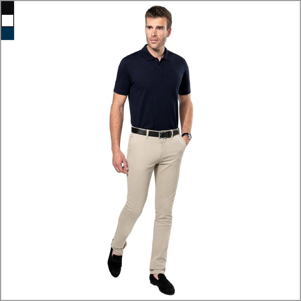 PK200 Supima® puuvillast polo meestele PK200 Supima® puuvillast polo meestele