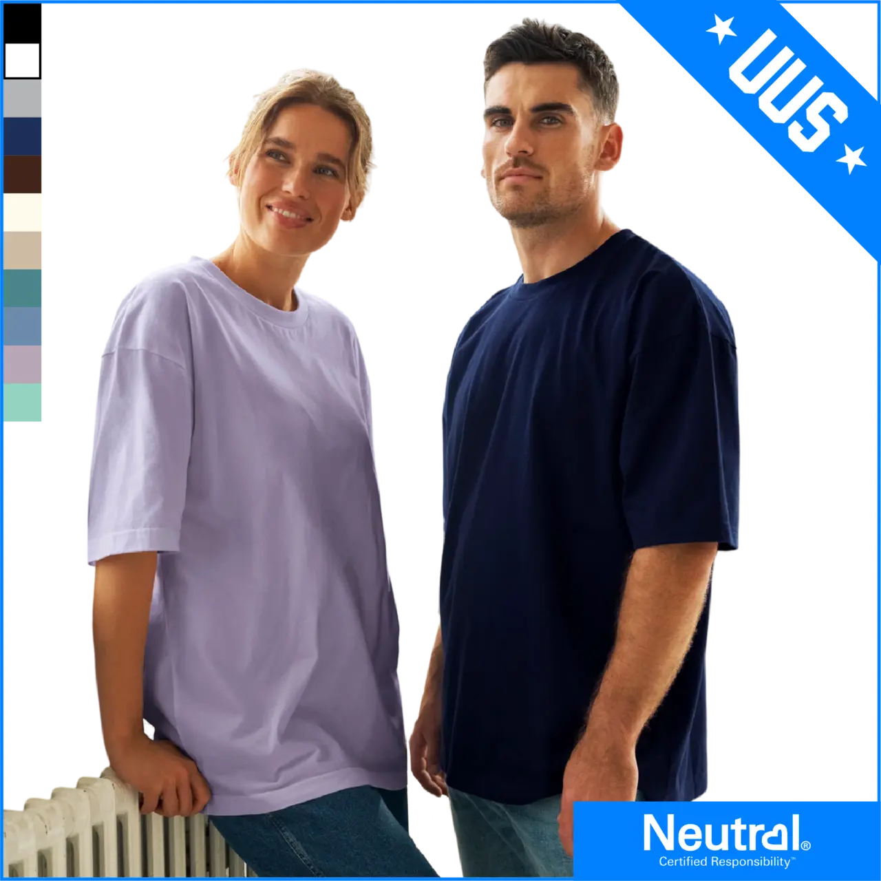 T60011 oversized unisex t-särk T60011 oversized unisex t-särk