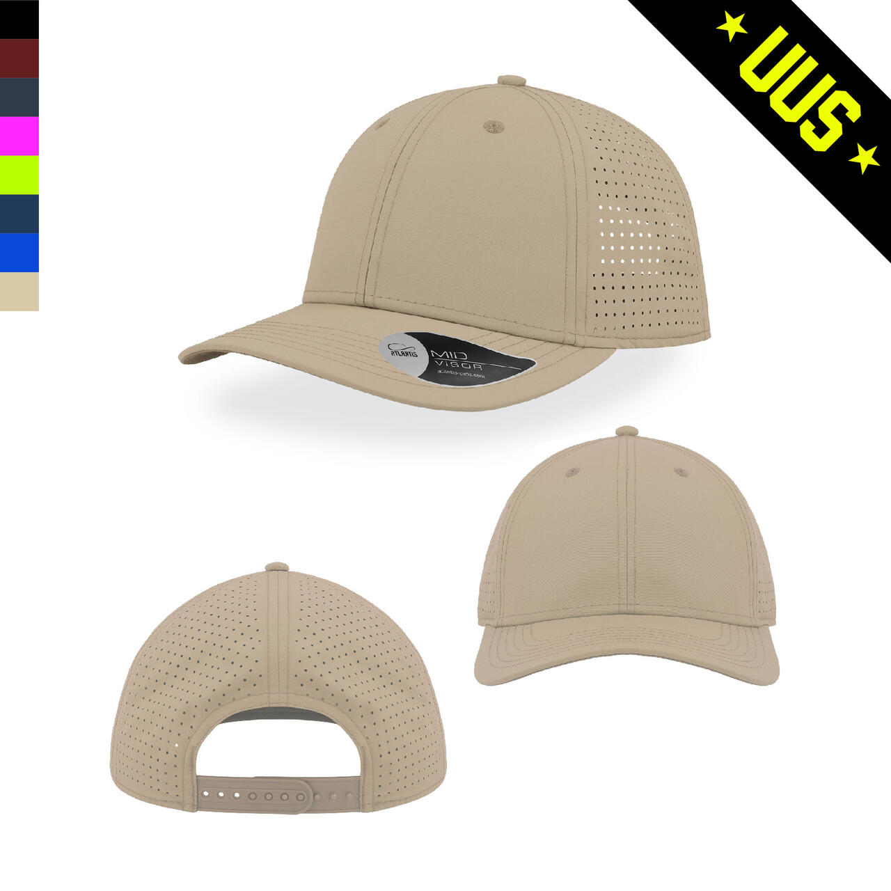 BREEZY kergest ventileeritud nailonist mugav nokamüts BREEZY kergest ventileeritud nailonist mugav nokamüts