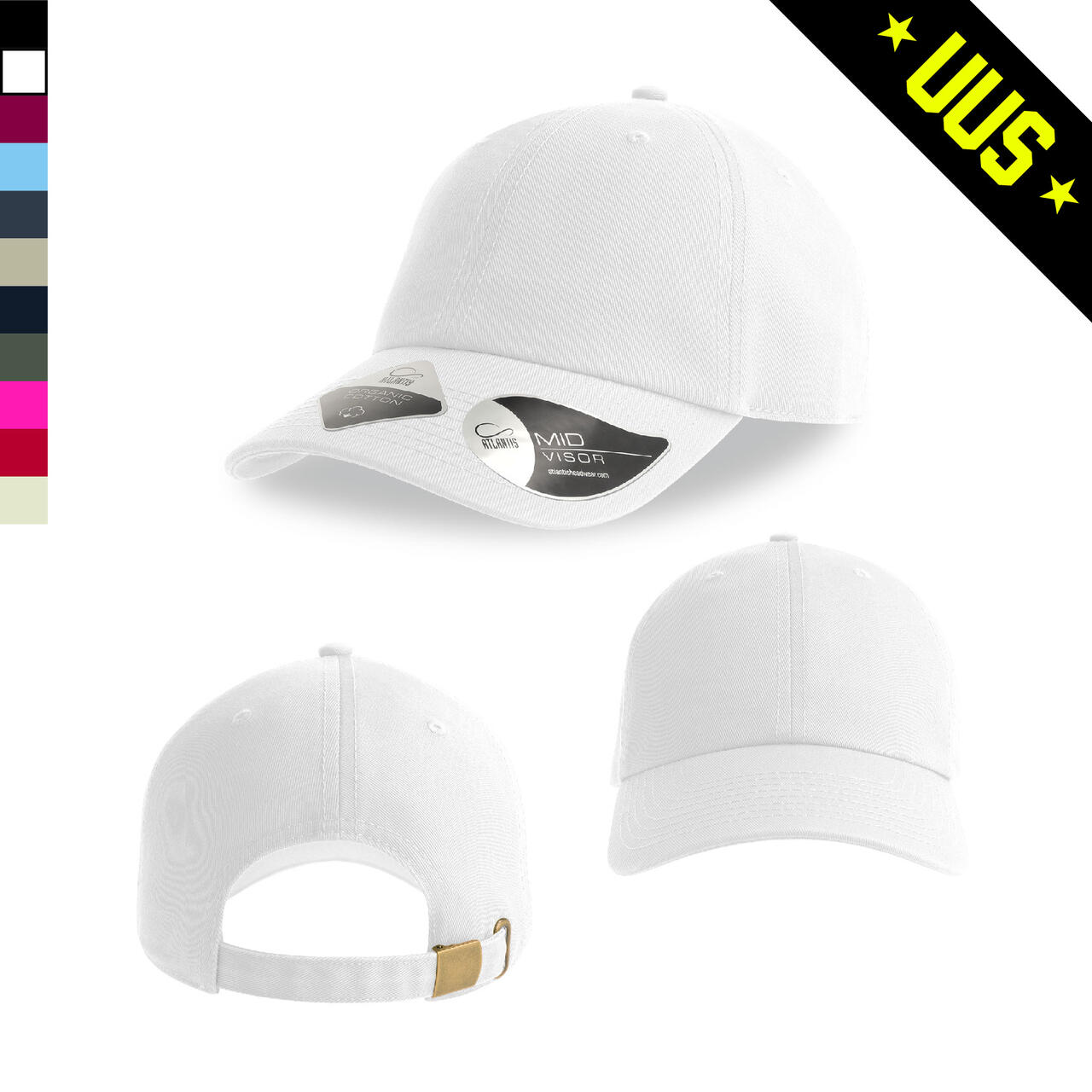 FRASER orgaanilisest kangast klassikaline nokamüts FRASER orgaanilisest kangast klassikaline nokamüts