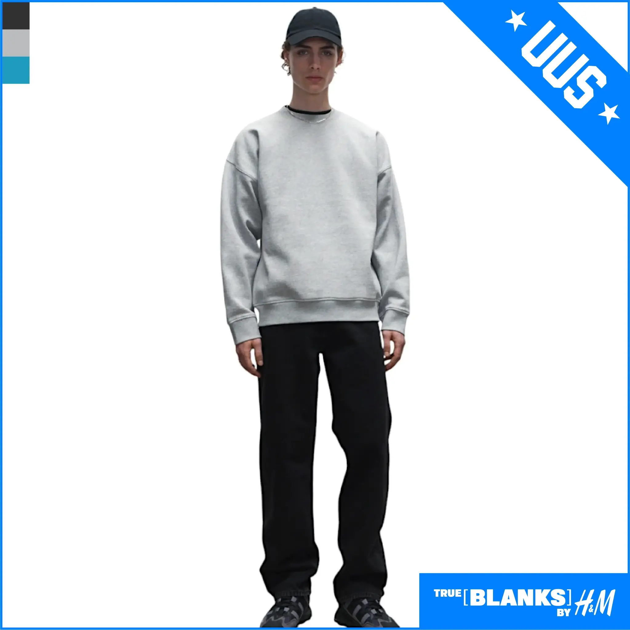 HM2601 H&M'i oversized pusa toorik meestele HM2601 H&M'i oversized pusa toorik meestele