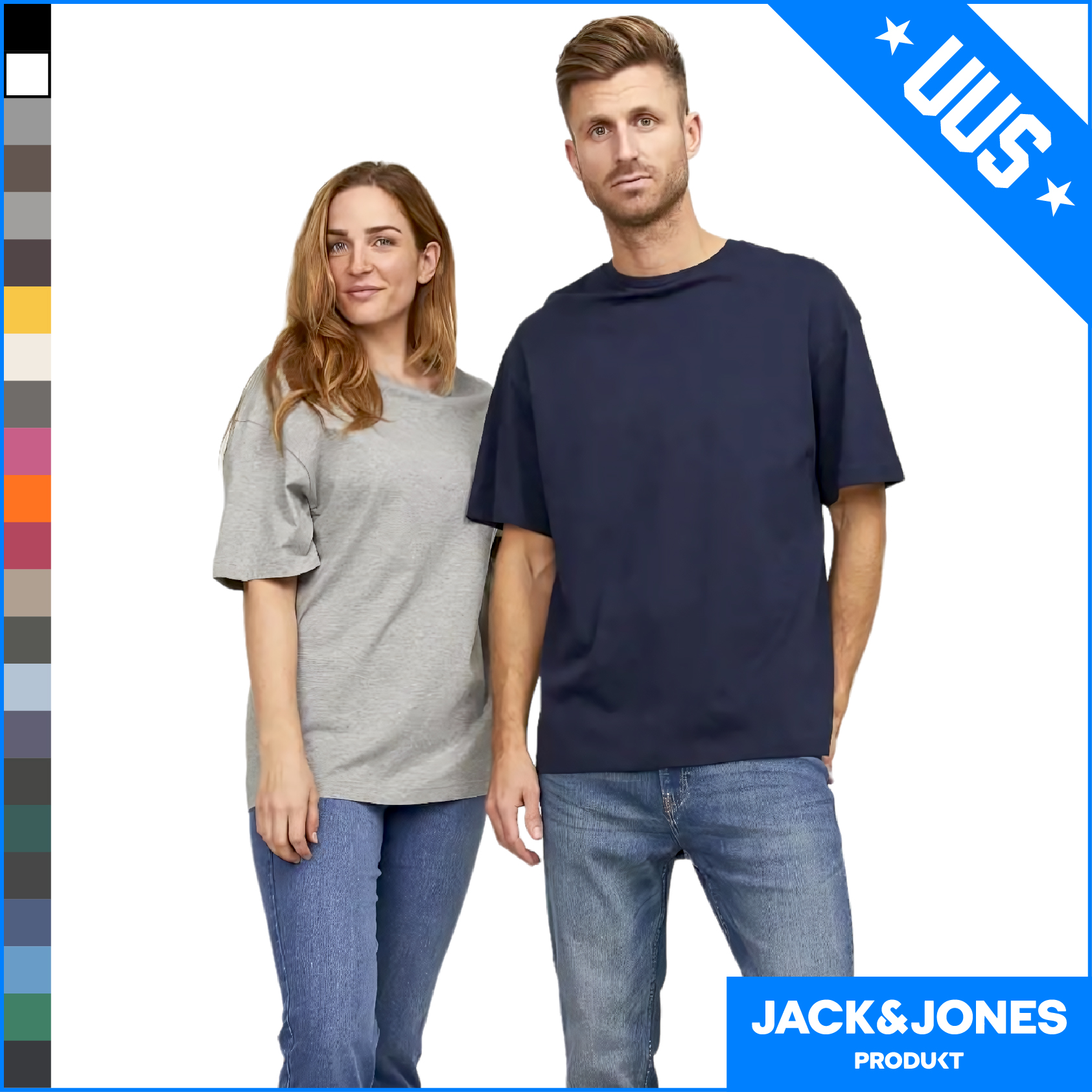JJ3911 JACK & JONES//PRODUKT oversized unisex t-särk JJ3911 JACK & JONES//PRODUKT oversized unisex t-särk