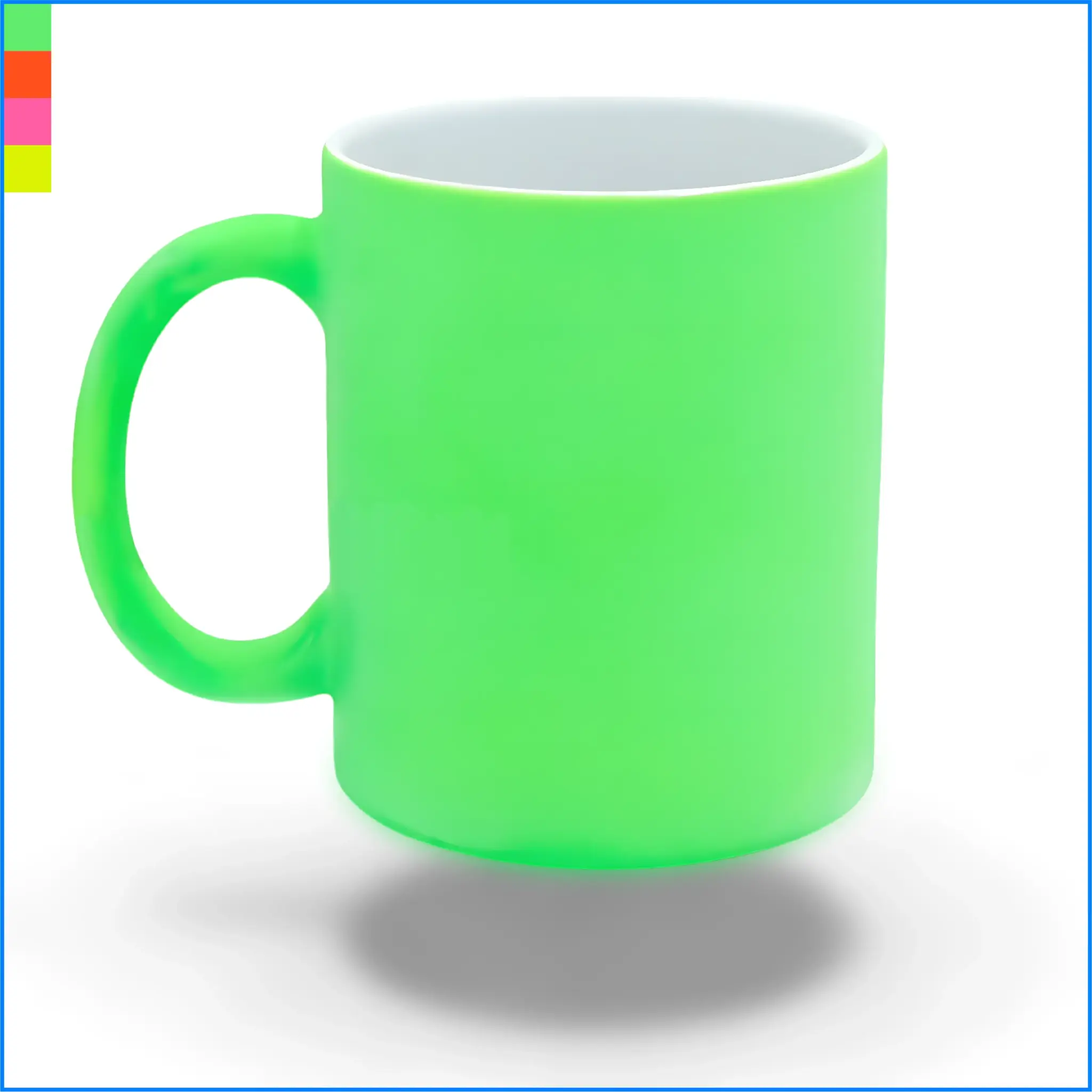 FLUORESTSENTS KRUUS klassikalise kujuga erktooniline kruus FLUORESTSENTS KRUUS klassikalise kujuga erktooniline kruus