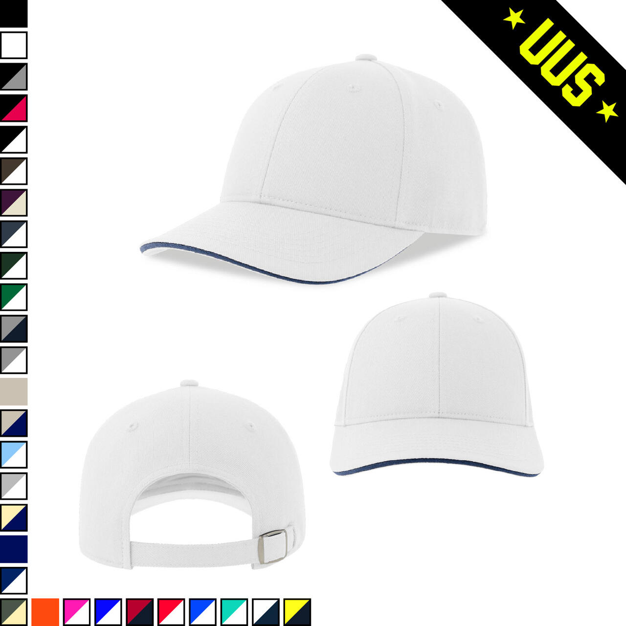 LIBERTY SANDWICH kontrastse äärega nokamüts LIBERTY SANDWICH kontrastse äärega nokamüts