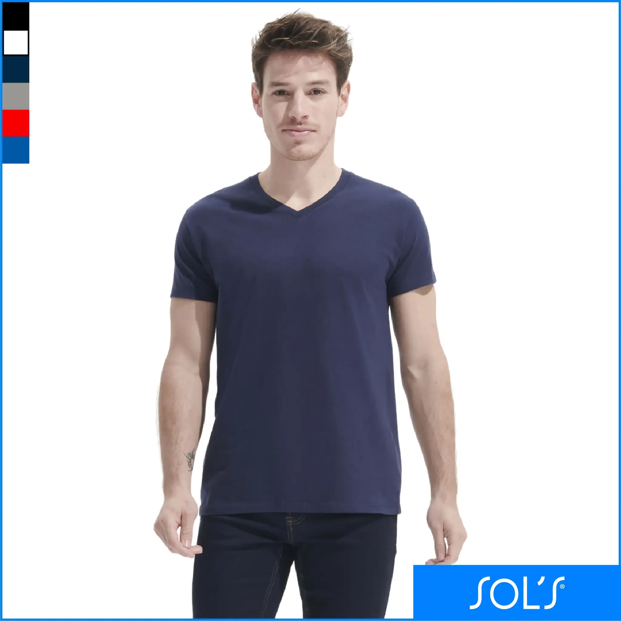 IMPERIAL V meeste v-kaelusega t-särk IMPERIAL V meeste v-kaelusega t-särk