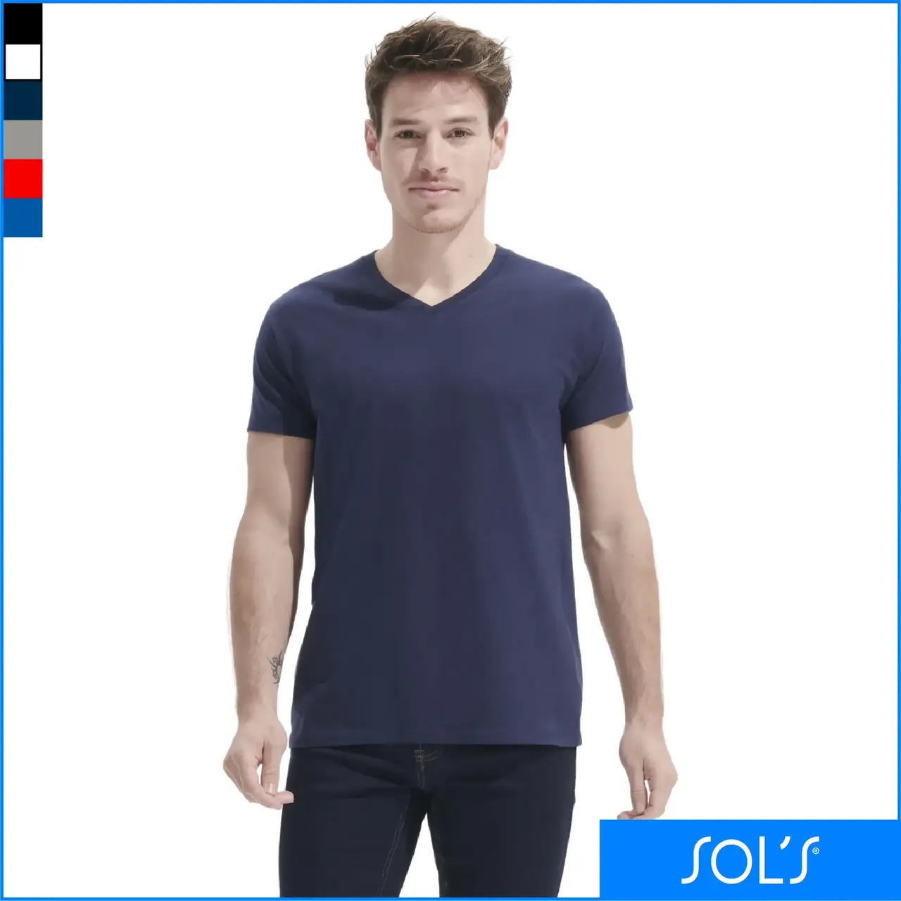 IMPERIAL V meeste v-kaelusega t-särk IMPERIAL V meeste v-kaelusega t-särk