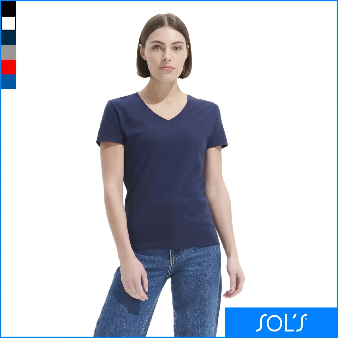 IMPERIAL V W naiste v-kaelusega t-särk IMPERIAL V W naiste v-kaelusega t-särk