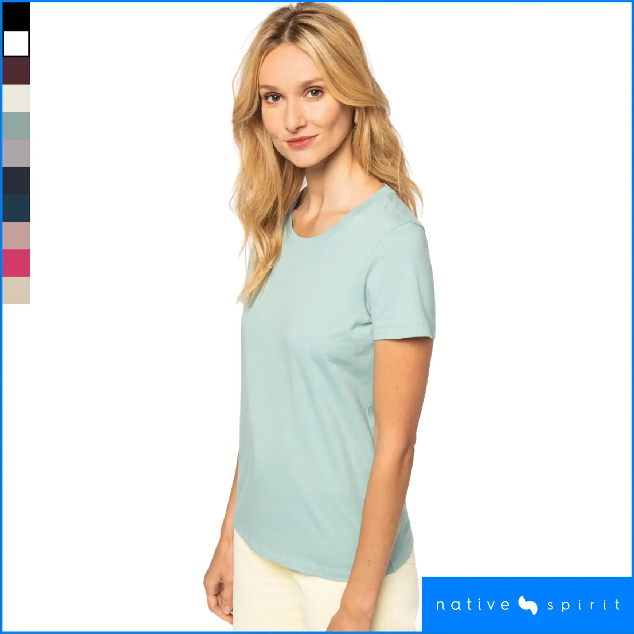 NS324 orgaanilisest puuvillast t-särk naistele NS324 orgaanilisest puuvillast t-särk naistele