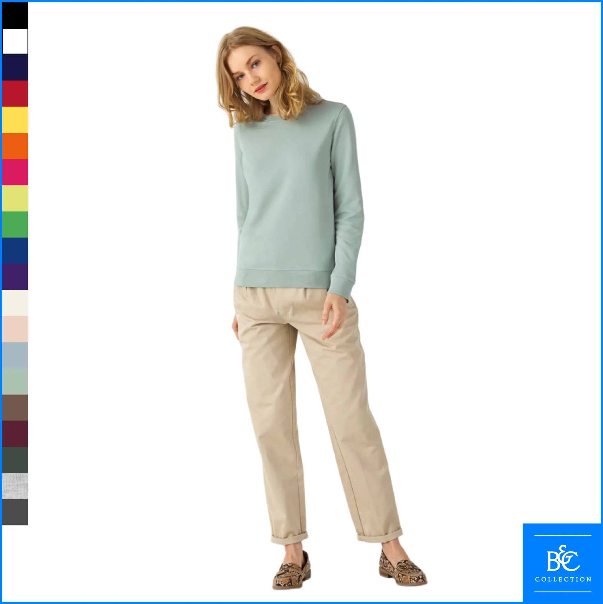 ORGANIC CREWNECK W naiste orgaanilisest puuvillast pusad ORGANIC CREWNECK W naiste orgaanilisest puuvillast pusad