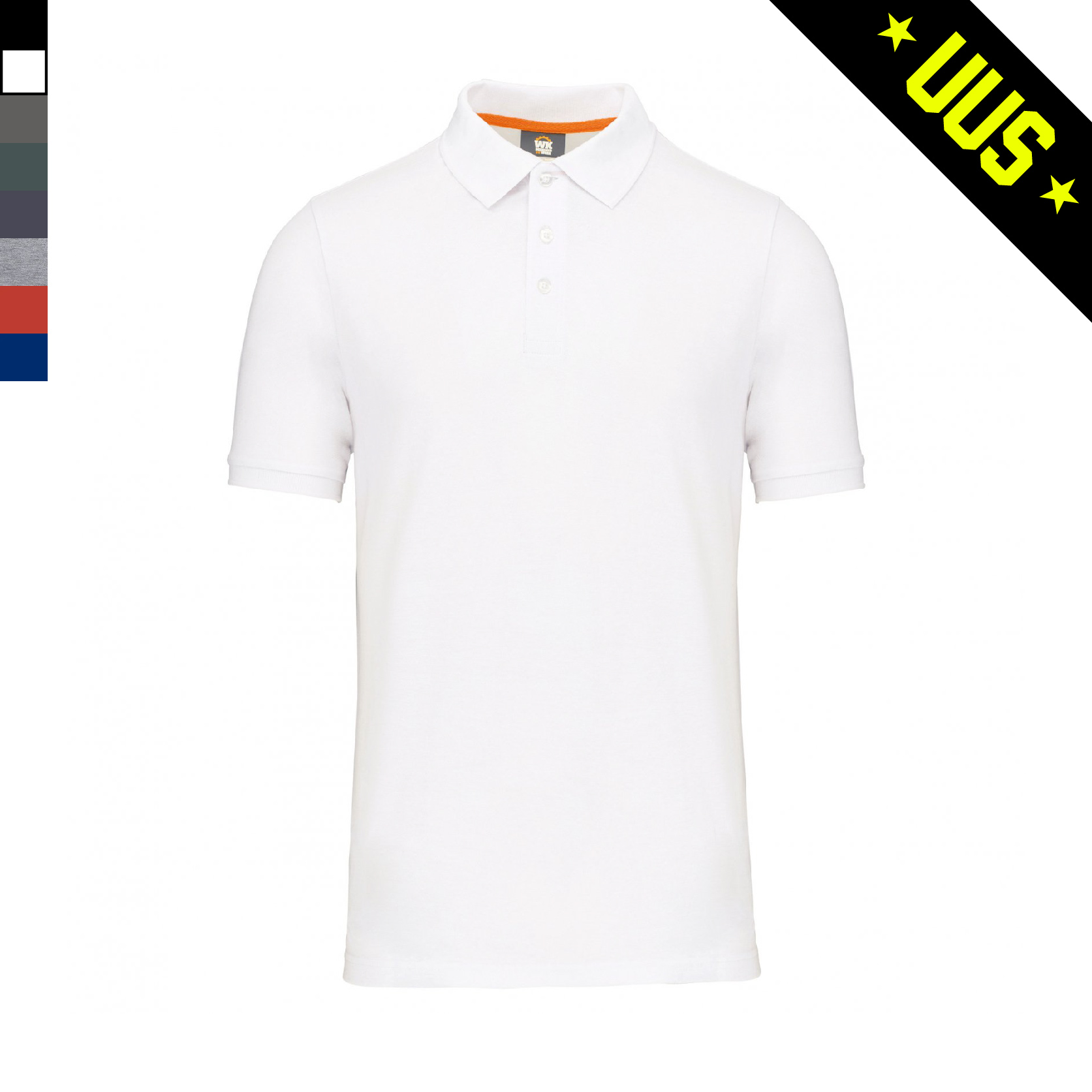 WK207 orgaanilisest kangast tööpolo meestele WK207 orgaanilisest kangast tööpolo meestele