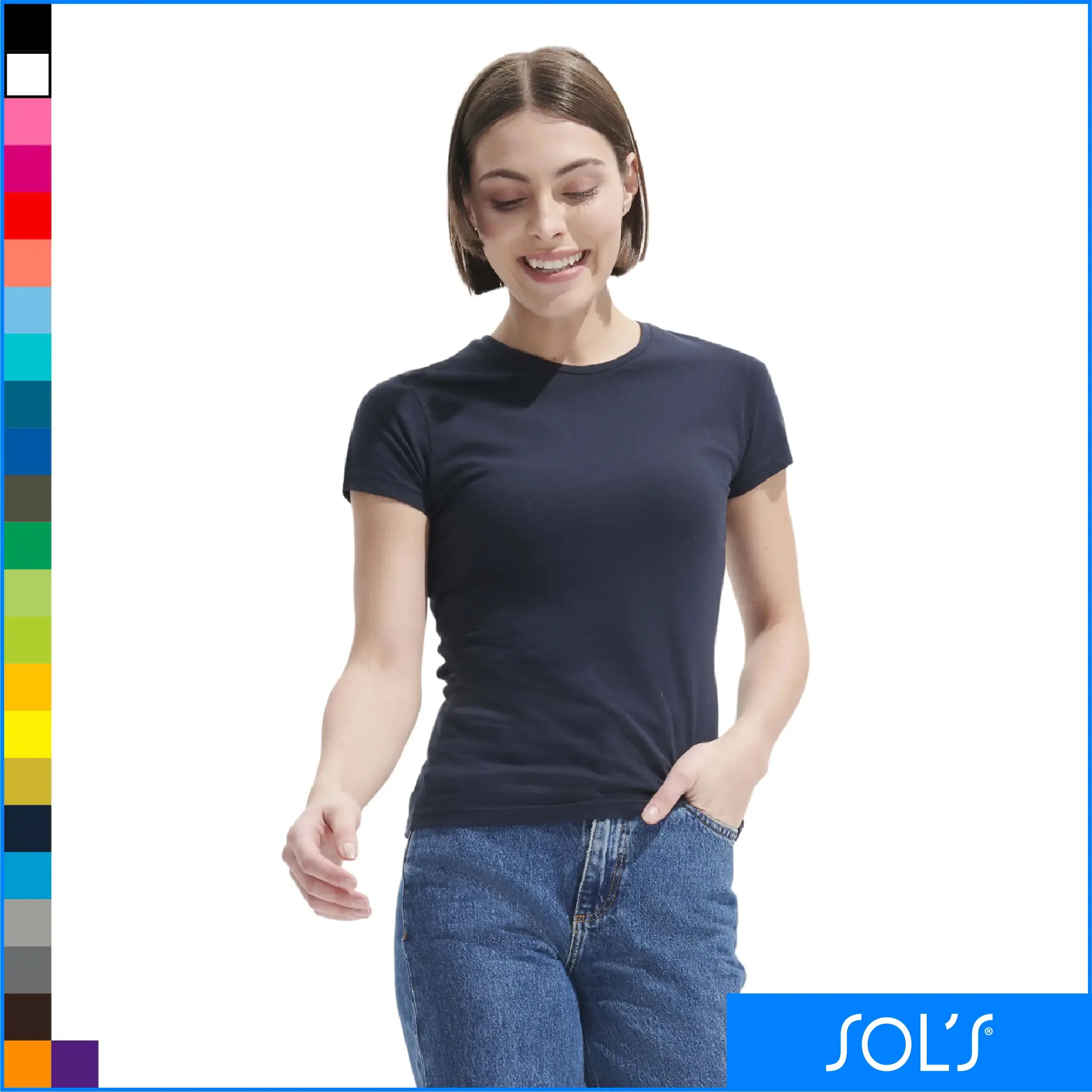 MISS puuvillast t-särk naistele MISS puuvillast t-särk naistele