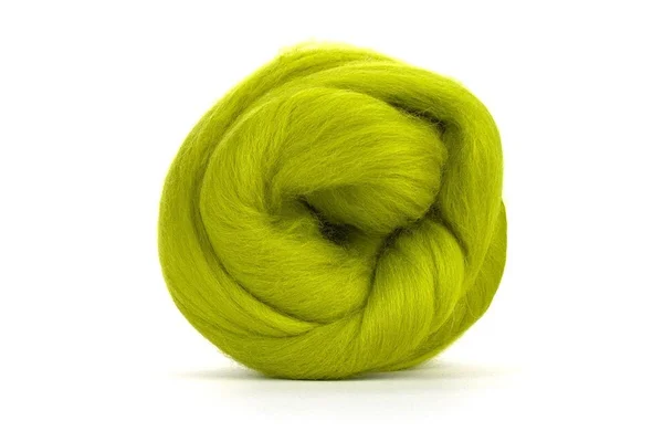 Dusty yellowish green Gooseberry Merino top Dusty yellowish green Gooseberry Merino top