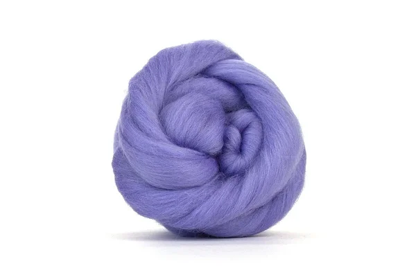 Lilac dyed Hyacinth Merino top Lilac dyed Hyacinth Merino top