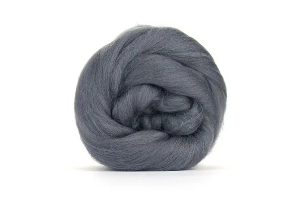 Cool medium grey Granite Merino top Cool medium grey Granite Merino top