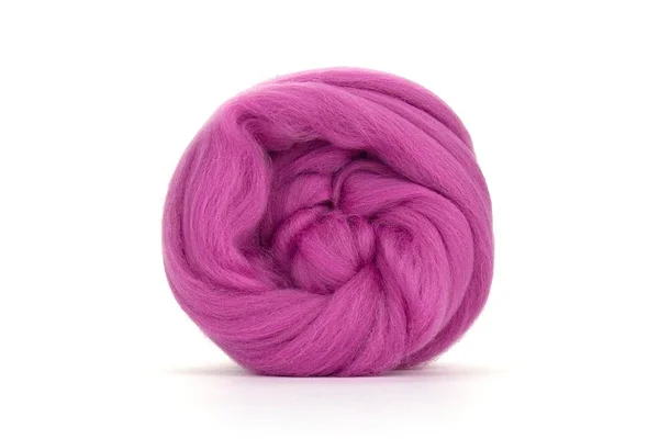 Purple pink dyed Magenta Merino top Purple pink dyed Magenta Merino top
