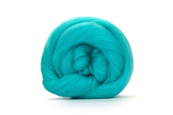 Vibrant green-blue Spearmint Merino top Vibrant green-blue Spearmint Merino top