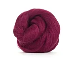 Reddish purple Elderberry Corriedale top Reddish purple Elderberry Corriedale top