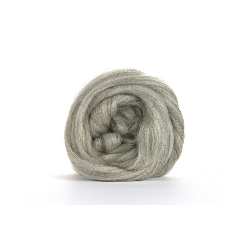 Natural grey Corriedale top Natural grey Corriedale top