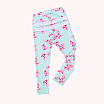 Floral angellic leggings with frills