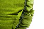 Dekoratiivne diivanipadi roheliste kroogitud siidiribadega &quot;Värske Kapsa pea&quot; Terra Mama e-poest