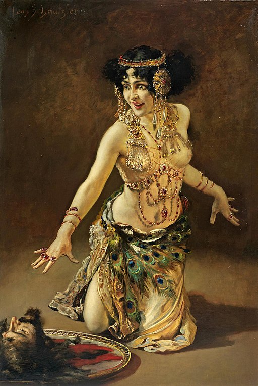 Leopold Schmutzler "Tanz der Salomé" (ca 1905 - 1907). Wikimedia Commons