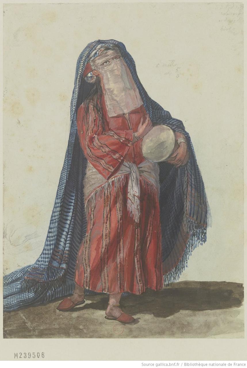 Illustratsioon „Almee siidkleidis“ on pärit Napoleoni Egiptuse komisjoni jooniste kogust. Gallica.bnf.fr / Prantsusmaa rahvusraamatukogu