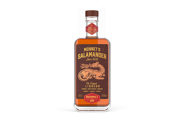 Monnet salamander spicy cognac liqueur 0 5 liter 34406 20888