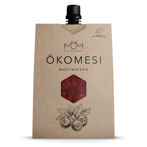 ökomesi mustikatega
