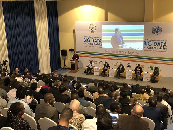 United Nations Big Data Conference in Kigali, Rwanda panel with Ronald Jansen 