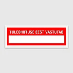 Tuleohutuse eest vastutab 1