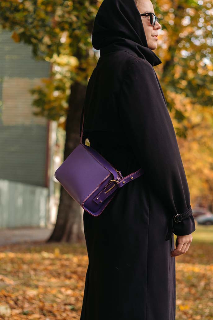 lilac leather handbag stella soomlais lilac leather handbag stella soomlais