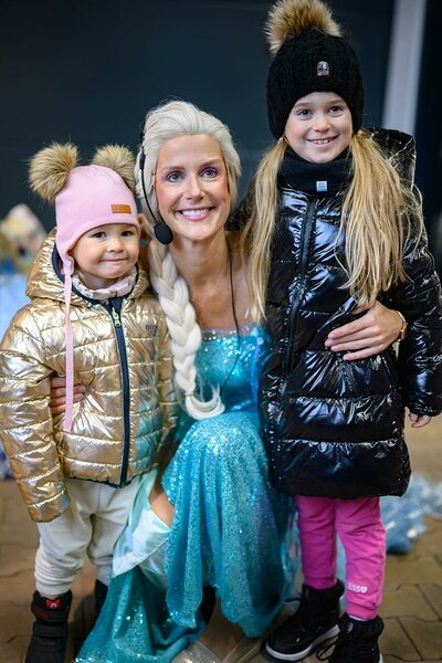 Peojuht Elsa lastega