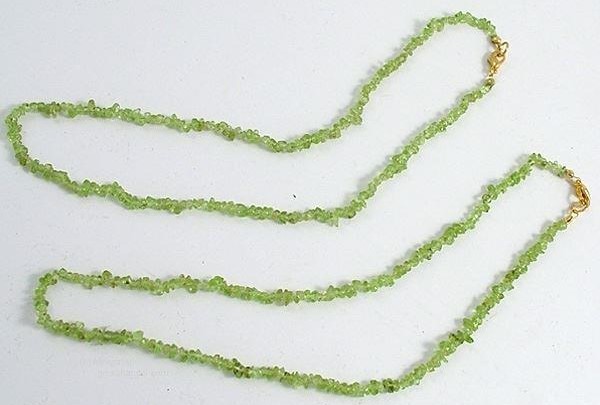 Peridot olivin splitterkette 10140 1