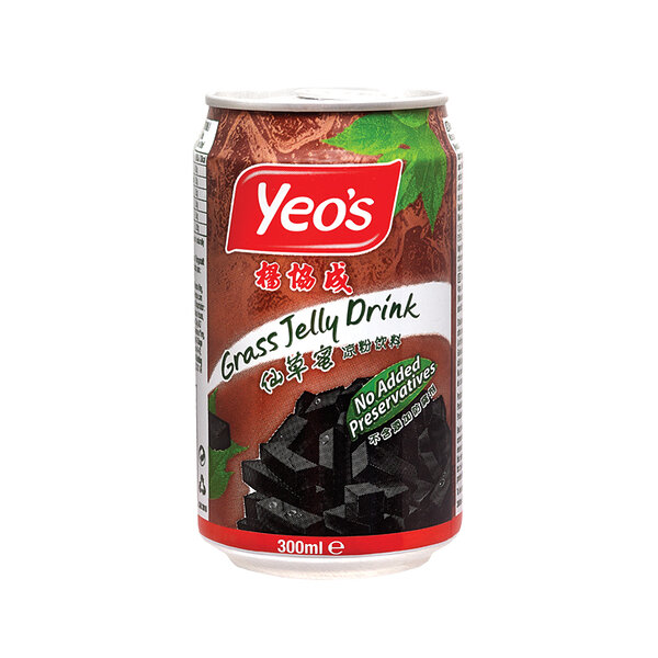 Grass jelly drink