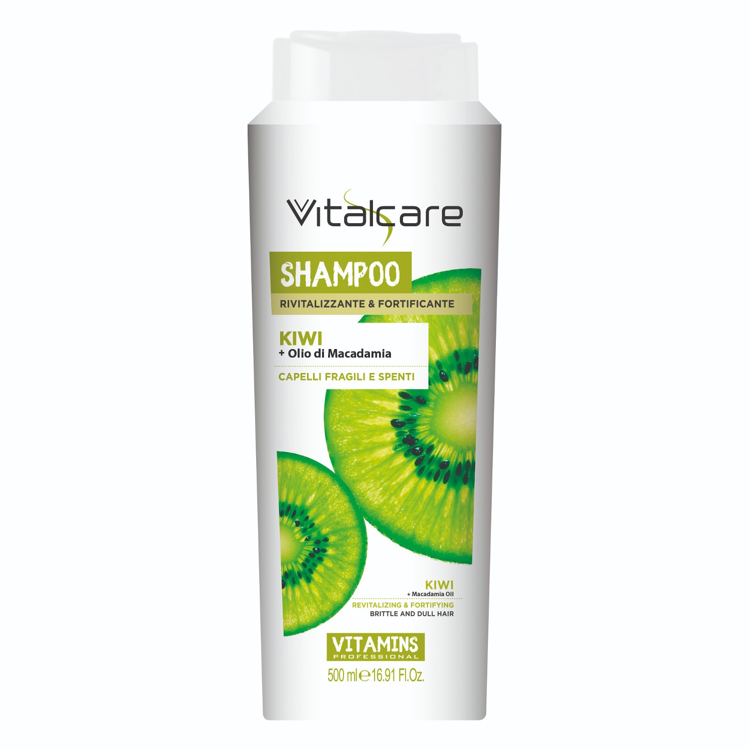 Vitalcare-Vitamins-Kiwi-šampoon-500ml Vitalcare-Vitamins-Kiwi-šampoon-500ml